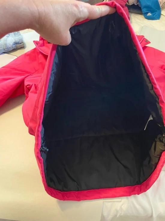 Hot Pink Snowboard Ski Anorak Jacket Pullover Hooded Waterproof Streetwear S - Picture 9 of 9